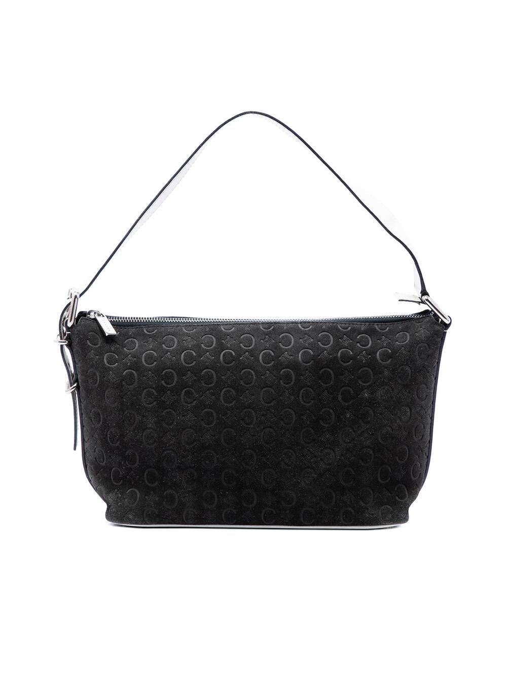 Celine C Macadam Suede Shoulder Bag #374351C45B